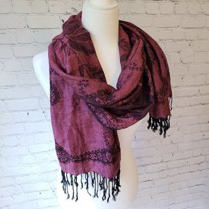 Floral Print Scarf